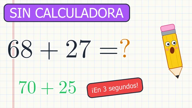 Miniatura del video: Cálculo mental